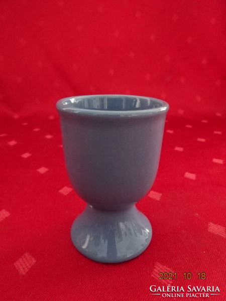German porcelain egg holder, blue color, height 7 cm. He has!