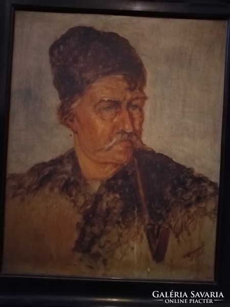 Uncle peasant 68 x 58 painting