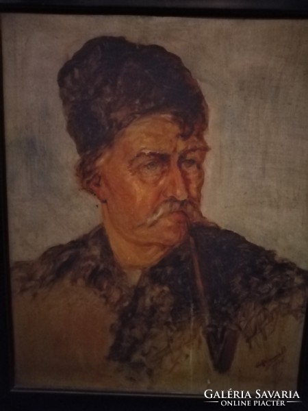 Uncle peasant 68 x 58 painting