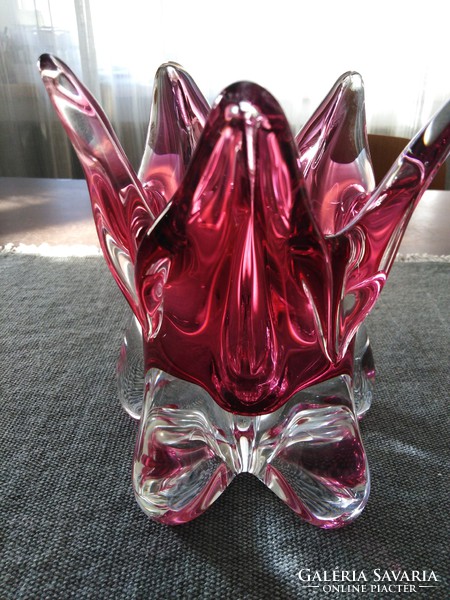 Tulip glass cup, table ornament