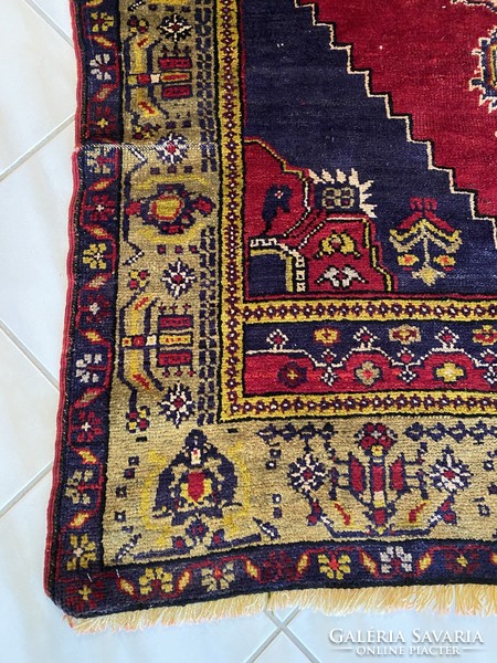 Antique Turkish rug 120x220
