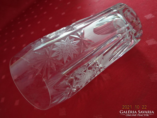 Lip crystal glass, height 12 cm. He has!