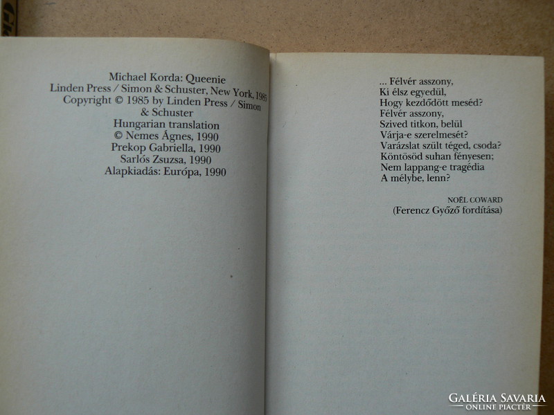 Gloria i.-Ii., Michael times 1990, book in good condition
