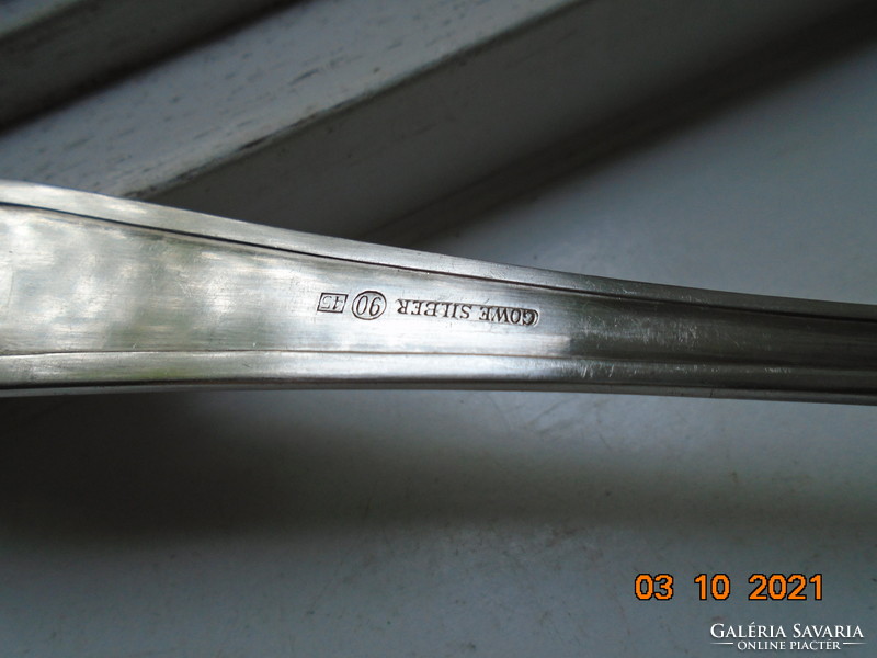 Gowe / wellner silber 90 marked 45 silver plated fork