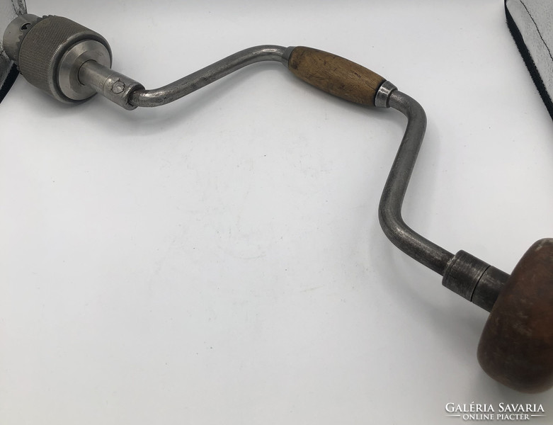 Old chuck hand drill