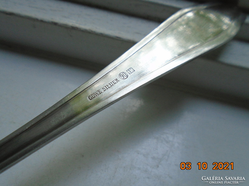 Gowe / wellner silber 90 marked 45 silver plated fork