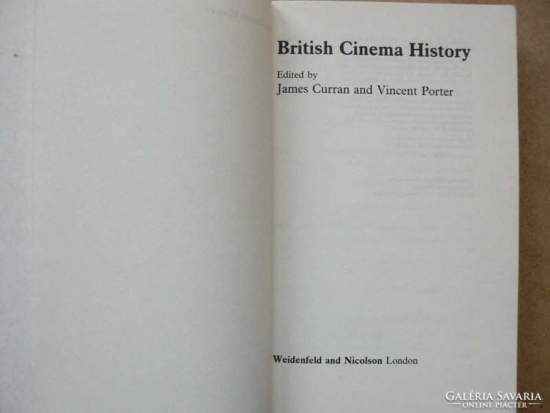 British cinema history, james curran, vincent porter 1983, english language book in good condition