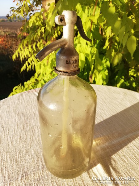 Szikvizes üveg a 40-es évekből