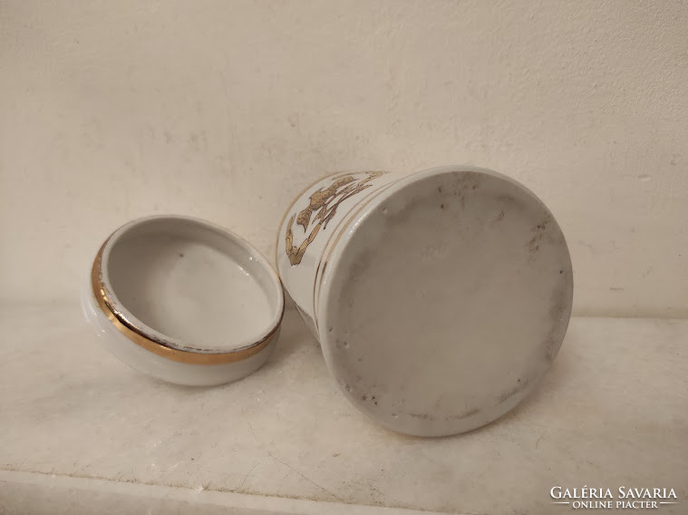 Antik patika dekoráció gyógyszertár porcelán patika tégely gyógyszer orvosi eszköz 239