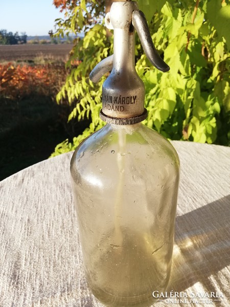 Szikvizes üveg a 40-es évekből