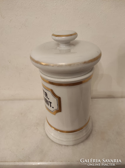 Antique pharmacy decoration pharmacy porcelain pharmacy jar medicine medical device 237