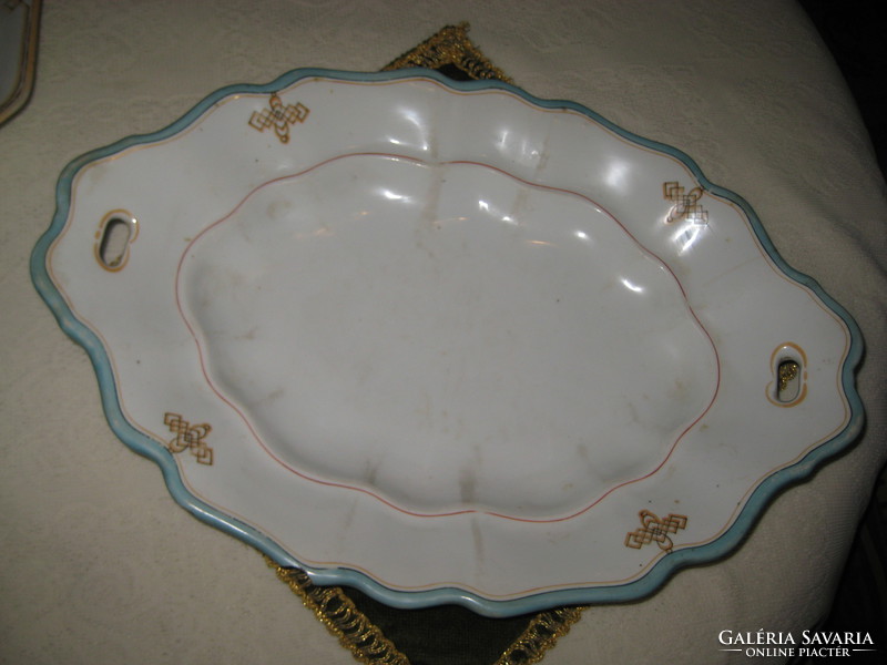 Elbogen oval bowl 40 x 27 cm, marked, which is rare!