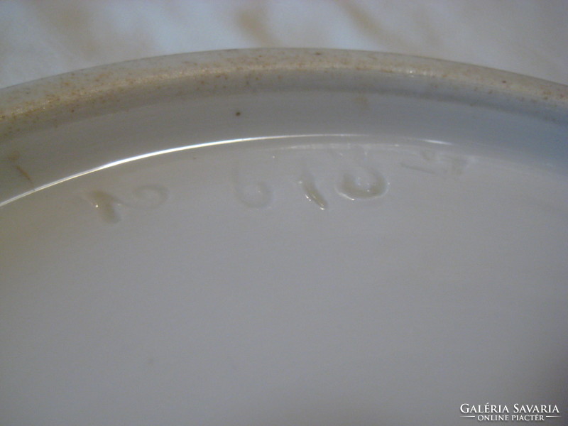 Elbogen bowl with handles, minor wear on the rim, 25.5 x 10 cm