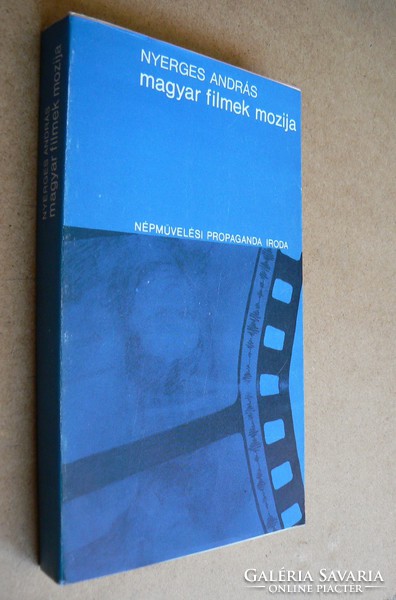 MAGYAR FILMEK MOZIJA, NYERGES ANDRÁS 1980, PROPAGANDA KÖNYV JÓ ÁLLAPOTBAN