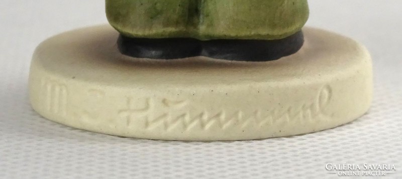 1G344 Régi Hummel kórustag porcelán kisfiú 8 cm