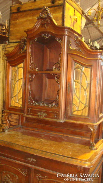 Viennese baroque small cupboard.