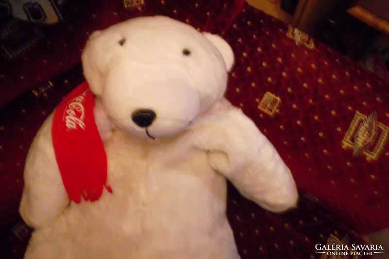 Coca-cola giant polar bear 80 cm.