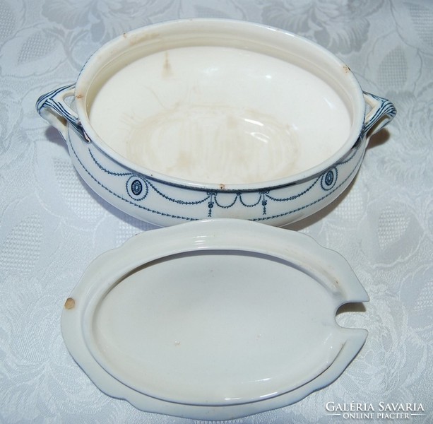 Royal doulton countess oval sauce bowl with lid 1902-1922
