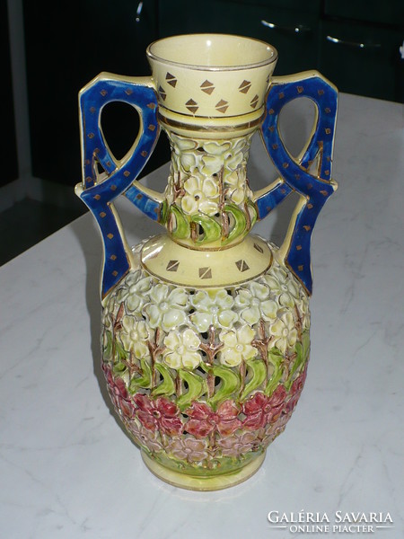 Emil Fischer: openwork decorative vase