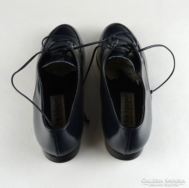1G453 Joy Harper fekete női bőr cipő 37.5-es méret