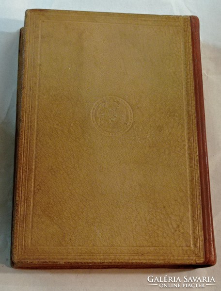 Memoirs of Mari Jászai, half-leather binding
