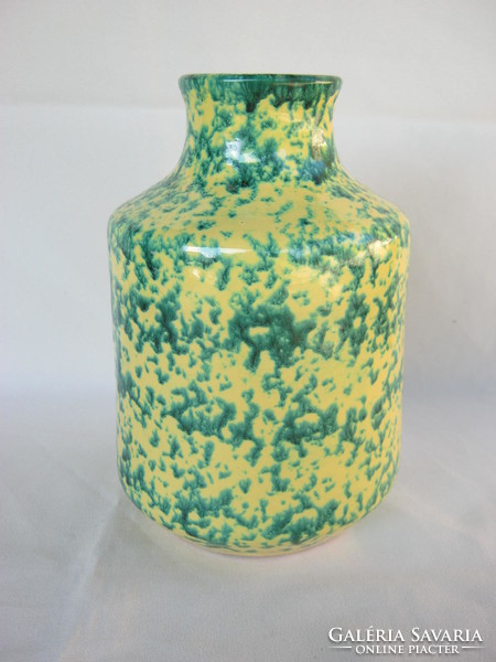 Retro ...  iparművészeti kerámia váza 19 cm