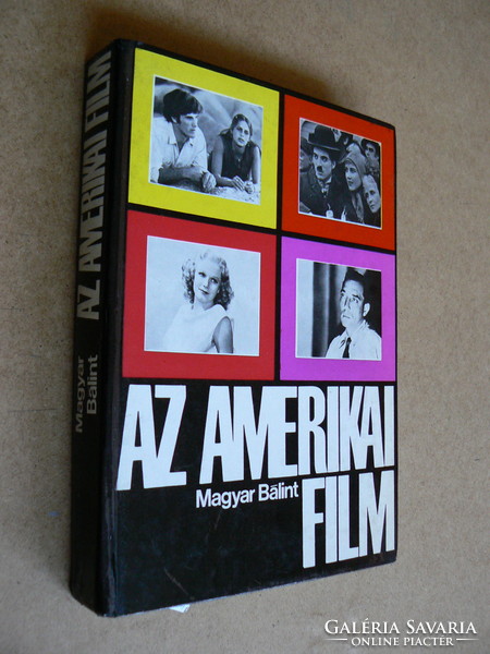 The American film, Hungarian Balint 1974, book in good condition