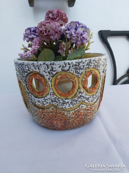 Beautiful retro pesto ceramic astoria pot nostalgia piece collector beauty decoration