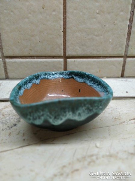 Ceramic ashtray for sale! Diluted glazed pottery