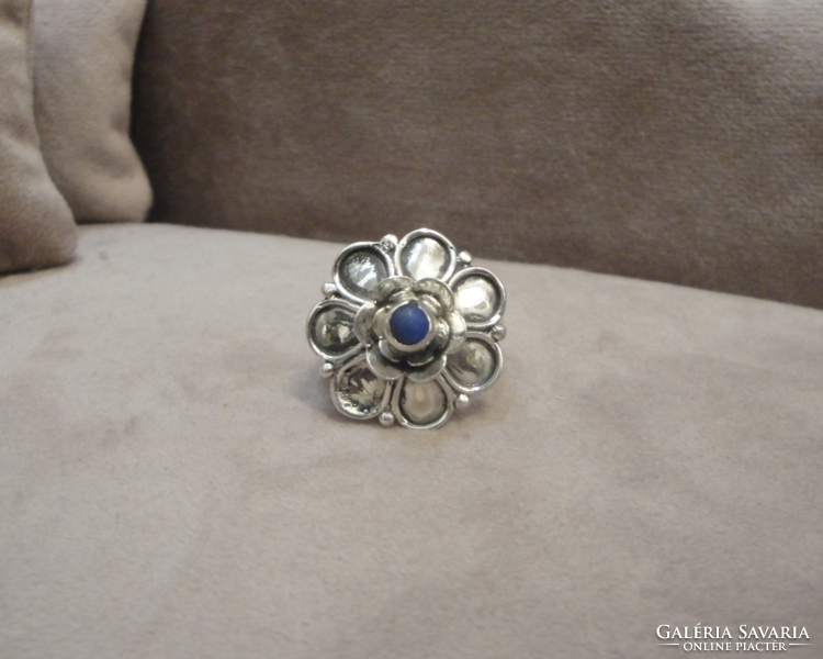 Antique Tibetan silver ring