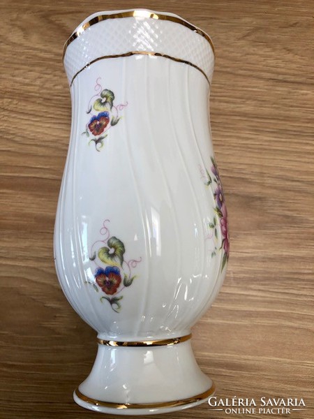 Hollóház porcelain vase