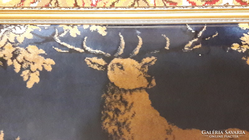 Rarity: deer rug image, framed wall tapestry