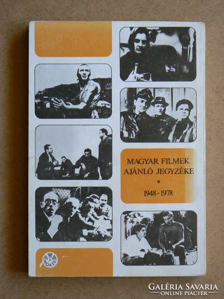 Recommended list of Hungarian films (1948-1978), Peter Abel 1978, book in good condition,