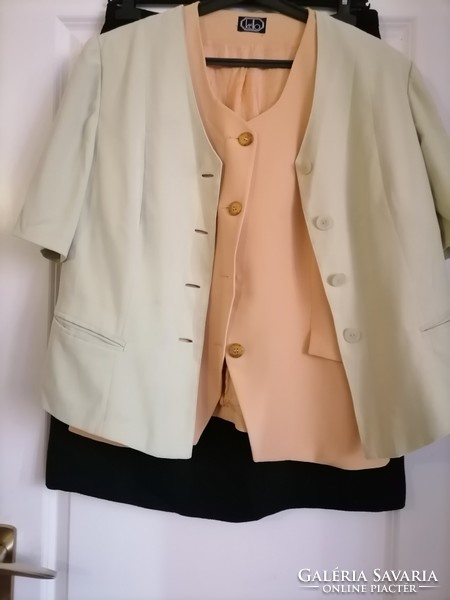 More beautiful more beautiful plus size branded nice top small jacket 44 46 108 breast 103 waist 64 length