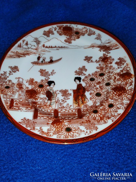 Japán kézzel festett tányér