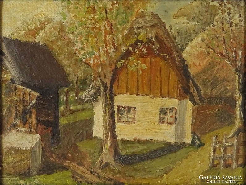 1G501 xx. Century Hungarian painter: homestead