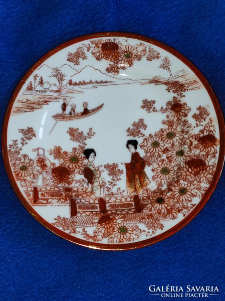 Japán kézzel festett tányér