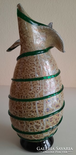 Murano retro blown glass marked vase