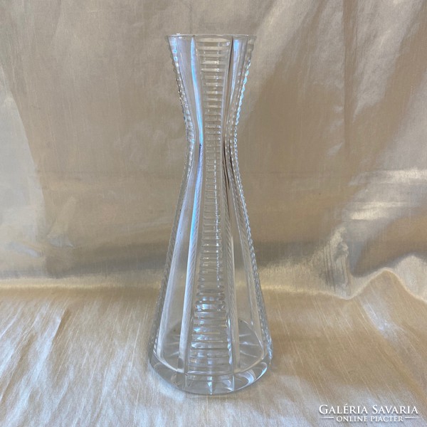 30 Cm high retro glass vase