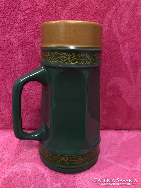 Zsolnay beer mug.