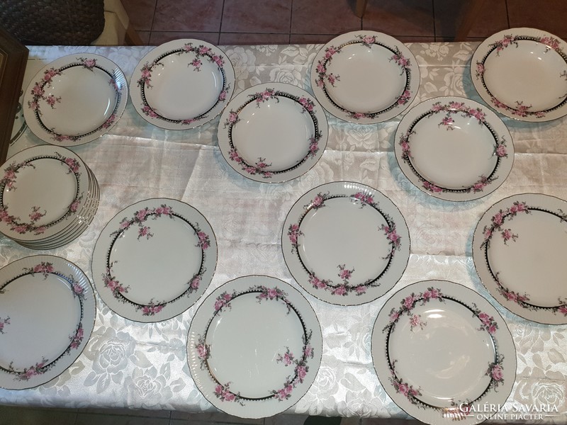 Pink old tableware from ndk