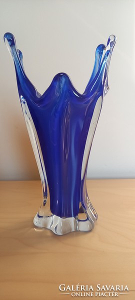 Murano vase in blue