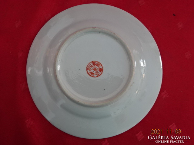 Chinese porcelain cake plate, antique, six-piece, diameter 18 cm. He has!