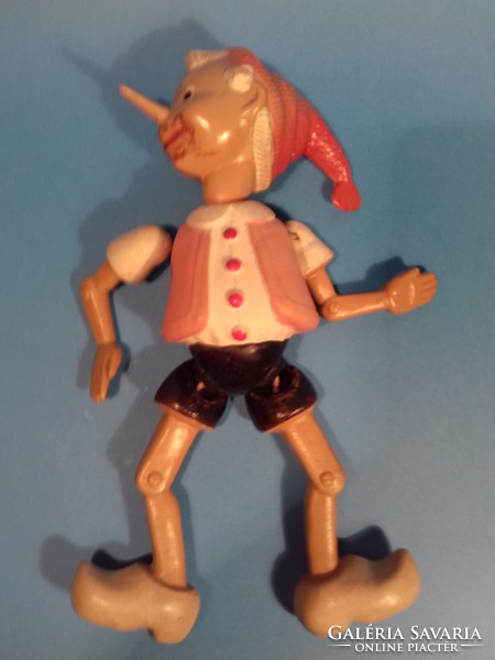Antik régi Pinokkió Pinochio celluloid figura