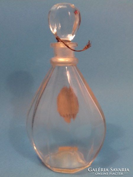 Antique 4711 cologne glass with glass stopper