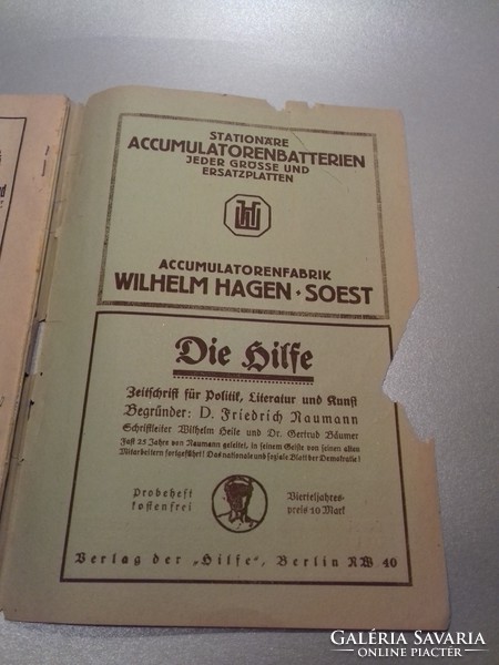 1921 Antique old newspapers various 3 pieces one price naumann kalender auf spuren richtiges briefdeuch