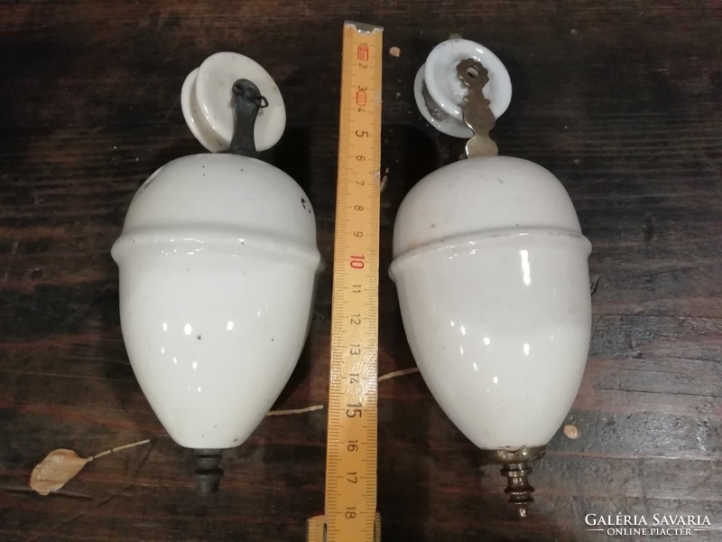Porcelain chandelier counterweight, lamp accessory, No. 20 front