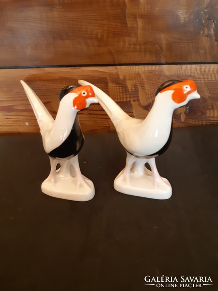 Art deco porcelain pheasant