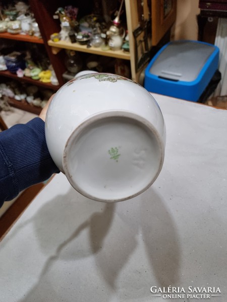 Hollóház porcelain vase