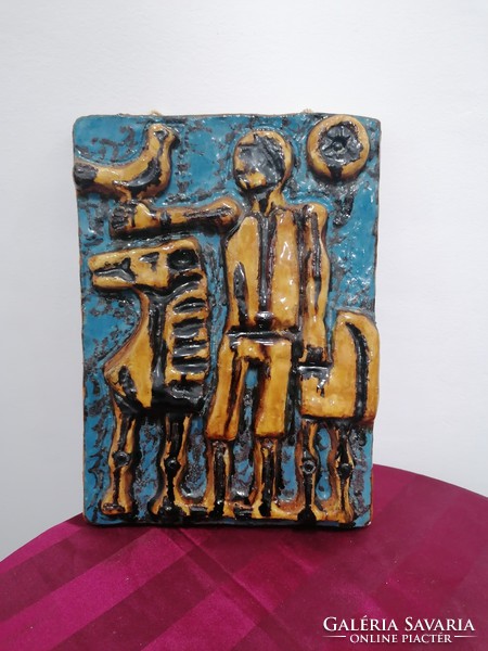 Cs. Uhrin tibor wall ceramics (1936 - 2010)